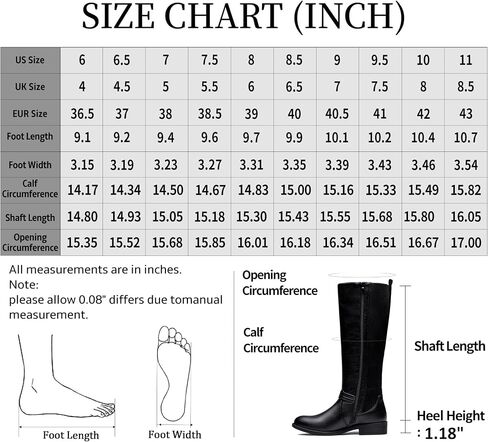 Women's Knee High Riding Boots, Low Heel Tall Boots with Zipper | Retro dress style, Stretch panel, Block heel, Round toe comfort, Adjustable buckle detail, Work casual outfits in Kuwait
