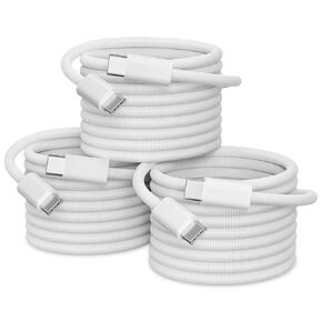 USB C Charger Cable [3 Pack,6ft],Type C Charger Cable Fast Charging,Braided USB C to USB C Cable Compatible for iPhone 16/15 Pro/15 Pro Max/15 Plus/15,iPad 10,iPad Mini 6,iPad Air 5/4,iPad Pro,MacBook