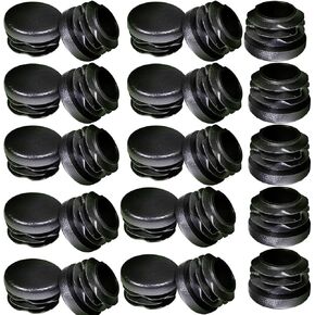 (Pack of 10) 2" Square Tubing Black Plastic Plug,2 Inch End Cap 2"x2" 2x2 Fence Post Pipe Cover Tube Chair Glide Insert Finishing Plug