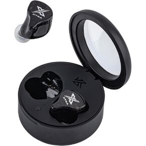 Linsoul KZ Xtra Bluetooth 5.4 Wireless in-Ear Buds, 10mm DD Driver IEM, Gaming Earbuds, Sports Earphones, Built-in CVC HD Noise Cancellation Microphone, 55ms Ultra-Low Latency with Charging Case