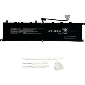 BTY-M6M Battery Replacement for MSI GS66 Stealth 10SF 10SFS 10SGS GE66 Raider 10SD 10SE GE76 Raider 10UE 10UG 10UH 11UE 11UG 11UH WS66 10TK 10TL WE76 11UK 11UM Creator 15 A11UE A11UH A10SD A10SE