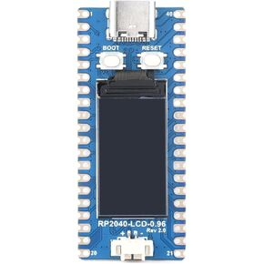 Waveshare RP2040-LCD-0.96 A Low-Cost High-Performance Pico-Like MCU Board Based On Raspberry Pi Microcontroller RP2040 Compatible with Most of The Raspberry Pi Pico Add-On Modules