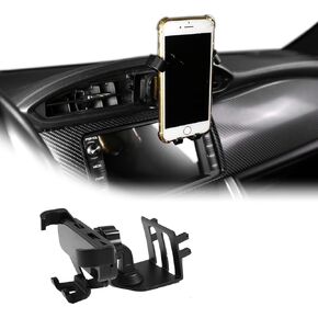 Alumium Alloy Adjustable Anti-Shake Stabilizer Phone Mount for Subaru BRZ Toyota 86 2013-2022 Car Mount Phone Holder Desk Stand (for BRZ 86 2013-2020-B)