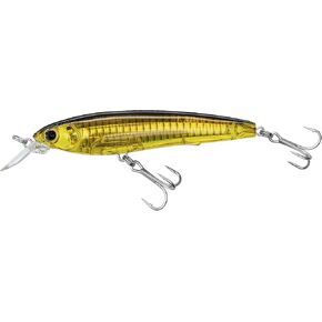 Yo-Zuri R1410-HGBL: 3D Inshore Fingerling (Sp) 100Mm 4", Gold Black