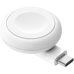 شاحن Belkin BoostCharge المحمول USB-C لساعة Apple - شاحن USB-C معتمد من MFi لساعة Apple Series 9، Series 8، Series 7، Ultra، والمزيد - متوافق مع ماك بوك، iPhone 15، والمزيد - أسود