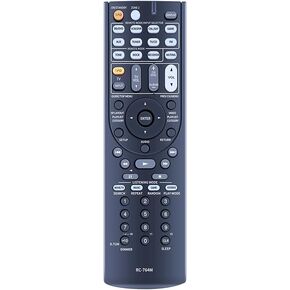 New RC-764M Remote Control for Onkyo Receiver, Replacement for Onkyo TX-SR508 HT-S5300 HT-S6300 AV Receiver