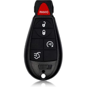 Replacement for 2010 2011 2012 2013 Jeep Commander Grand Cherokee Key Fob Remote Control M3N5WY783X 5 Buttons 433MHz