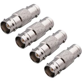 BNC Female to BNC Female Adapter Connector (4Pack)