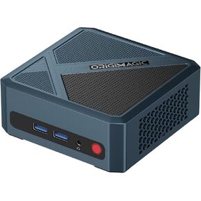 N1 Mini PC، AMD Ryzen 7 5825U(8C/16T، حتى 4.5 جيجا هرتز)، أجهزة كمبيوتر صغيرة 16 جيجابايت DDR4 RAM 512 جيجابايت M.2 NVMe SSD، تدعم شاشة رباعية 4K/WiFi 6E/BT5.2/2.5G LAN/Dual USB- C(البيانات/PD3.0/DP)، المنزل/المكتب