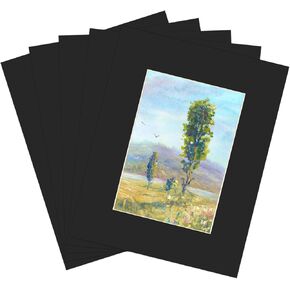 سجادات صور بيضاء ZBEIVAN مقاس 11 × 14 مع إطار مشطوف أساسي غير لامع لصور 8 × 10 - عبوة من 5 قطع