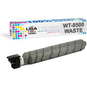 MADE IN USA TONER Premium Waste Container for Kyocera Copystar P8060cdn, TASKalfa 2553ci, 3252ci, 4002i, 5002i, 5052ci, 6052ci, WT-8500 (1 Waste Container)