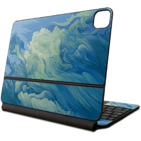 Skin Compatible with Apple Magic Keyboard for iPad Pro 13‑inch (M4) 2024 - Visionary - Premium 3M Vinyl Protective Wrap Decal Cover - Easy to Apply | Crafted in The USA by MightySkins