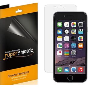 Supershieldz (6 Pack) Designed for Apple iPhone 8 Plus and iPhone 7 Plus Screen Protector, High Definition Clear Shield (PET)