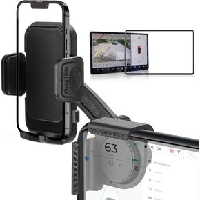 Universal Car Phone Holder for Tesla - Adjustable Mount for Model 3/Y/Cybertruck, Fits All Phones in Kuwait