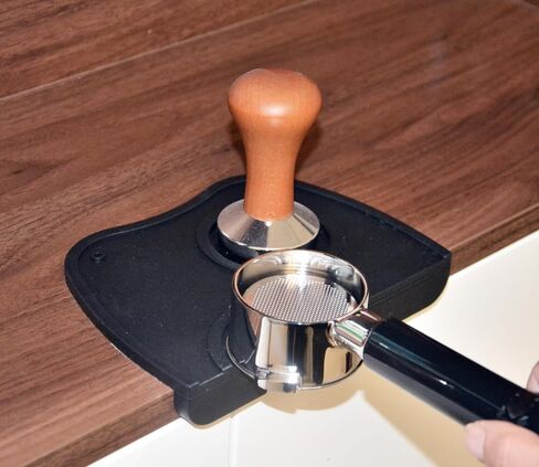 Silicone Gel Coffee Tamper Mat, Espresso Silicone Mat 6.9 in X 4.9 in, Silicone Tamping Pad for Barista Tool Home Kitchen Bar Coffee Shop in Saudi Arabia