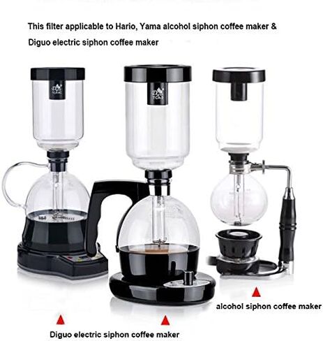 Diguo Permanent Coffee Filter for All Hario Siphon Coffee Maker and Other Syphon Coffee Maker Model: 1889A (Brown) in Saudi Arabia