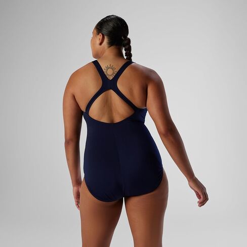 بدلة سباحة نسائية من سبيدو قطعة واحدة Endurance Ultraback مصنوعة من قطعة واحدة عصرية صلبة (عبوة من 1) in Kuwait