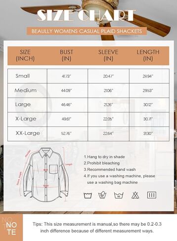 سترة نسائية من Beaully كاجوال منقوشة من الفلانيل المصقول بأزرار سفلية مع جيوب جانبية in Kuwait