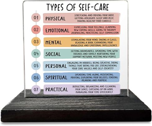 Note to Self Decor Sign, Mental Health Therapy Office Motivational Decor Gifts for Women Men Employees Coworkers School Psychologist Counselor Negative Thoughts Decorative Signs Plaques GXX60 in Kuwait