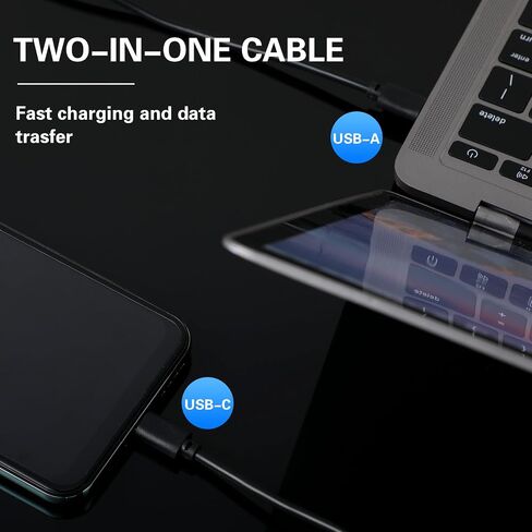50 حزمة كابل شحن سريع بطول 4.9 قدم، كابل USB من النوع C سلك شحن 3A متوافق مع Samsung Galaxy S10 S9 S8 S20 S21 S23، وحدة تحكم PS5، Huawei Mate 9 10 Pro in Kuwait