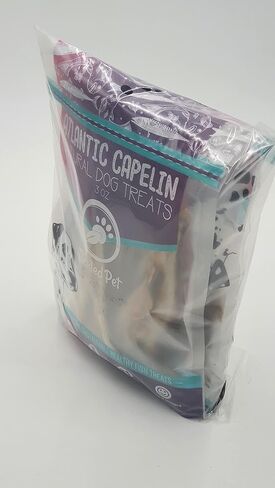 TickledPet حلوى الكبلين الكاملة للكلاب - حلوى السمك الطبيعية المكونة من مكون واحد - محملة بالتورين والأوميغا للبشرة والمعطف الصحي in Saudi Arabia