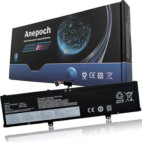 استبدال بطارية الكمبيوتر المحمول L19M4P71 لجهاز Lenovo ThinkPad X1 Extreme P1 الجيل الثالث من سلسلة الكمبيوتر المحمول L19C4P71 5B10X19048 5B10X19050 5B10X19047 5B10X19049 15.36V 80Wh 5235mAh in Saudi Arabia