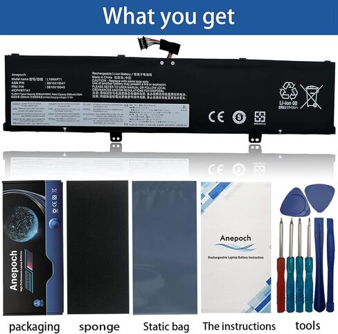 استبدال بطارية الكمبيوتر المحمول L19M4P71 لجهاز Lenovo ThinkPad X1 Extreme P1 الجيل الثالث من سلسلة الكمبيوتر المحمول L19C4P71 5B10X19048 5B10X19050 5B10X19047 5B10X19049 15.36V 80Wh 5235mAh in Saudi Arabia