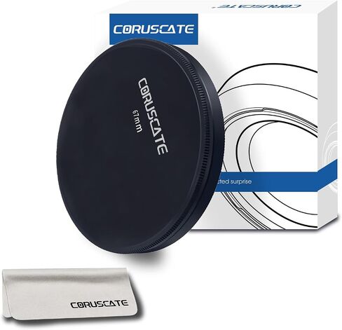 40.5mm Metal Filter Cap,Metal Lens Cap,Compatible with All Any 40.5mm with Camera Thread Lens and 40.5mm ND,CPL,UV Filter Accessory.(Metal Front Cover+Metal Rear Cover)+Lens Cleaning Cloth in Saudi Arabia