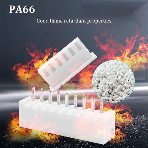 طقم موصل 180 قطعة JST XH 2.54 مم، موصل 2/3/4/5/6/7Pin، قابس ذكر وموصل مقبس أنثى مع 90 قطعة 28AWG كابل مجعد مسبقًا ممتاز in Kuwait