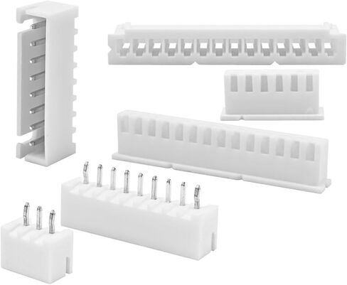 طقم موصل 180 قطعة JST XH 2.54 مم، موصل 2/3/4/5/6/7Pin، قابس ذكر وموصل مقبس أنثى مع 90 قطعة 28AWG كابل مجعد مسبقًا ممتاز in Kuwait