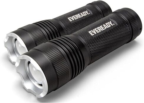 Eveready LED Tactical Flashlight, Durable Handheld Flashlight for Emergencies and Camping Gear, Water Resistant EDC Flashlight, Pack of 1 in Saudi Arabia