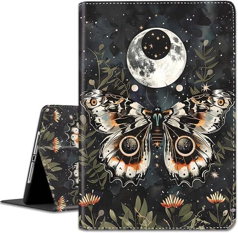 Case for iPad 10th Generation 2022 10.9 Inch, Multi-Angle PU Leather Holder Cover with Automatic Sleep/Wake Function for iPad 10th Gen 10.9 inch 2022, Sun Moon Stars in Saudi Arabia