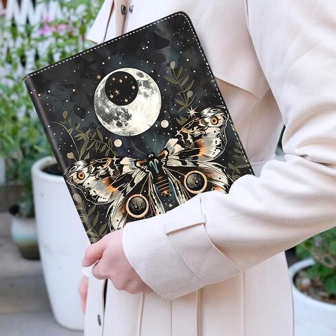 Case for iPad 10th Generation 2022 10.9 Inch, Multi-Angle PU Leather Holder Cover with Automatic Sleep/Wake Function for iPad 10th Gen 10.9 inch 2022, Sun Moon Stars in Saudi Arabia