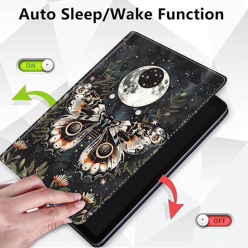 Case for iPad 10th Generation 2022 10.9 Inch, Multi-Angle PU Leather Holder Cover with Automatic Sleep/Wake Function for iPad 10th Gen 10.9 inch 2022, Sun Moon Stars in Saudi Arabia