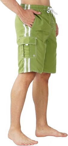 North 15 Mens Swim Trunks 22" Quick Dry Swim Shorts Bathing Suit in Kuwait