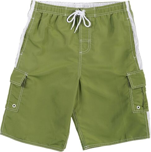 North 15 Mens Swim Trunks 22" Quick Dry Swim Shorts Bathing Suit in Kuwait