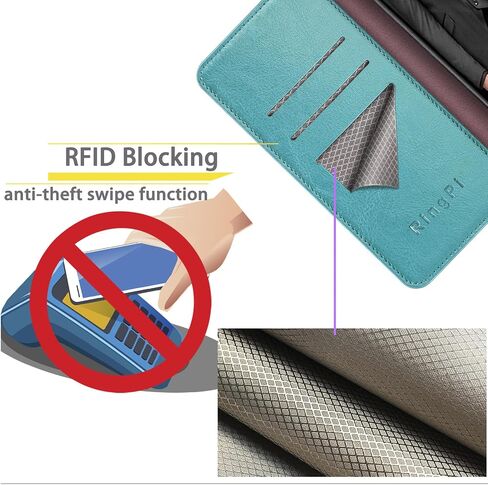 for Samsung Galaxy S24 Phone case[RFID Blocking Leather],[3 Credit Card Slot] Flip Folio Book Shockproof Protector,Holder Stand Cases,Women Men for Samsung S24 Wallet Cover,Wine Red in Saudi Arabia