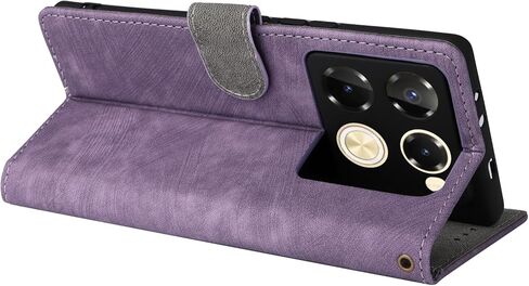 for Infinix Note 40 Pro Plus 5G / Infinix Note 40 Pro Wallet Phone Case with Screen Protector [RFID Blocking] Leather Kickstand Women Cell Phone Case for Infinix Note40 Pro + 4G 5G Black in Kuwait