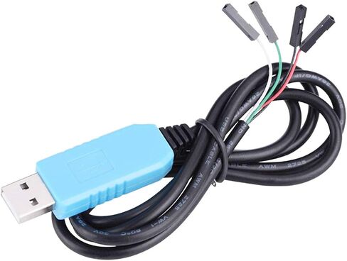 DGZZI PL2303TA كابل وحدة التحكم التصحيح 1 قطعة PL2303TA USB إلى TTL كابل تسلسلي تصحيح الأخطاء كابل وحدة التحكم لـ Raspberry Pi in Saudi Arabia