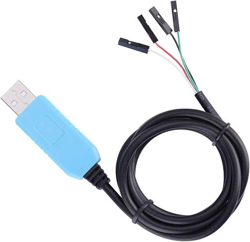 DGZZI PL2303TA كابل وحدة التحكم التصحيح 1 قطعة PL2303TA USB إلى TTL كابل تسلسلي تصحيح الأخطاء كابل وحدة التحكم لـ Raspberry Pi in Saudi Arabia