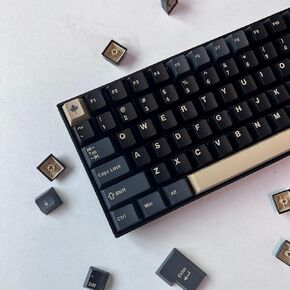 Apes Themed Keycaps 163 Keys Custom Keycaps Double Shot ABS Keycap Set 6.25u 7u Cherry Profile for Cherry Gateron MX Switches Mechanical Keyboard