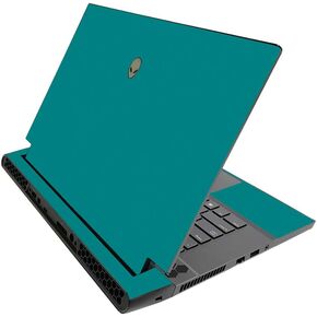 MightySkins Skin for Alienware M15 R3 (2020) & M15 R4 (2021) - Solid Teal | Protective Viny wrap | Easy to Apply and Change Style | Made in The USA