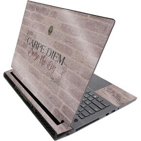 MightySkins Glossy Glitter Skin for Alienware M17 R3 (2020) & M17 R4 (2021) - Carpe Diem | Durable High-Gloss Glitter Finish | Easy to Apply and Change Style | Made in The USA