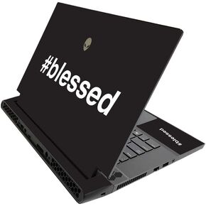 MightySkins Skin for Alienware M15 R3 (2020) & M15 R4 (2021) - Blessed | Protective Viny wrap | Easy to Apply and Change Style | Made in The USA