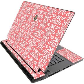 MightySkins Skin for Alienware M15 R3 (2020) & M15 R4 (2021) - Coral Damask | Protective Viny wrap | Easy to Apply and Change Style | Made in The USA