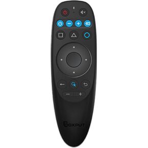 BPR2S Bluetooth Voice Remote Control Air Mouse Remote Control with 6-Axis Gyro Support IR Learning TV 4 Keys IR Isolation for Android TV Box TV Stick Set Top Box (No USB Dongle)