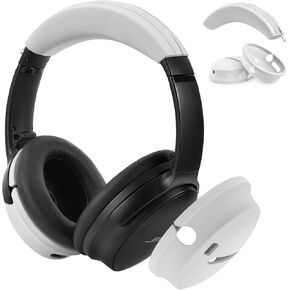 Case for Bose QuietComfort 45, Silicone Cover for Bose qc45, Soft Protective Accessories Cases, Black