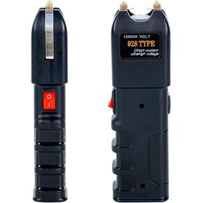 LED Flashlight for Self Defense, Portable and Rechargeable, Standard, Black