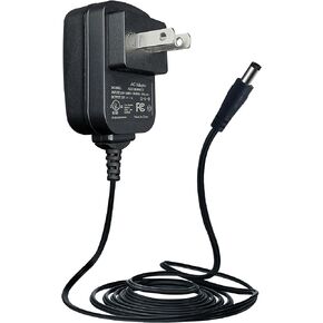 2 Pack AC 100-240V 50/60Hz to DC 12Vdc 1A 1000MA Power Adapter with 3 Tips for LED Strip Lights, Keyboard, BT Speaker, Router, Monitor,Webcam, ETL FCC