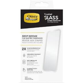 OtterBox TRUSTED GLASS Screen Protector for iPhone 14 Plus, Flawless Touch Response, Fingerprint Resistant, Precision Fit, Vibrant Clarity